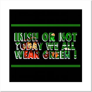 St patricks day Posters and Art